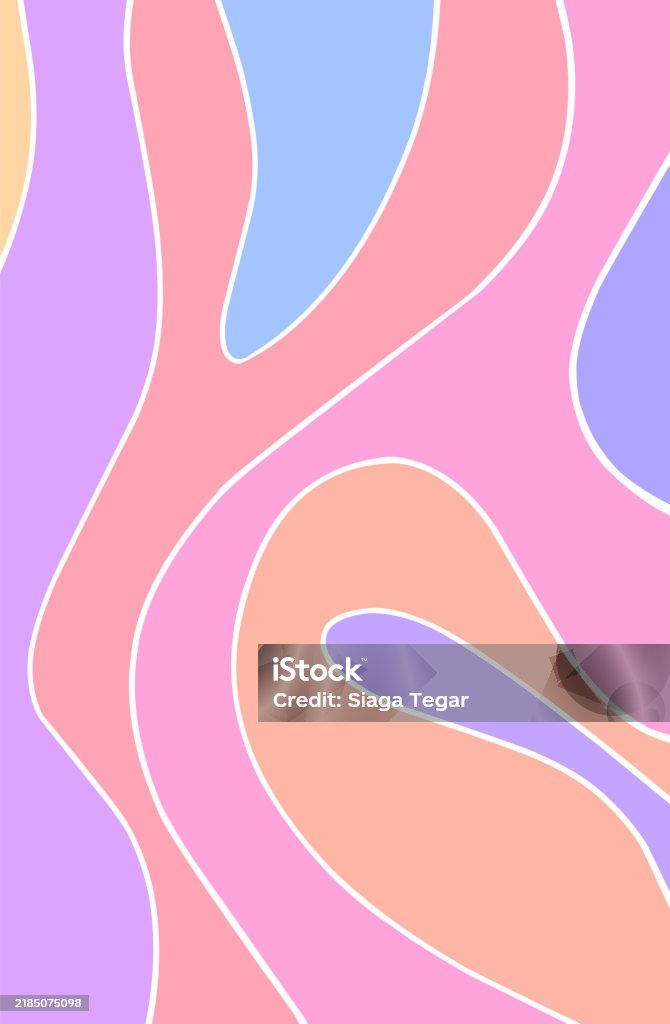 Abstrack Flow Abstrack Flow Liquid Soft Color Background Portrait Stock Illustration ...