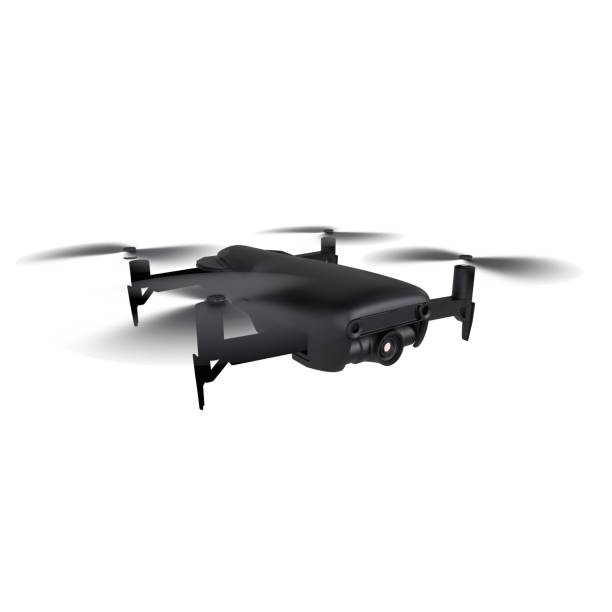istock A close-up of a drone in flight during a clear afternoon 2185075622