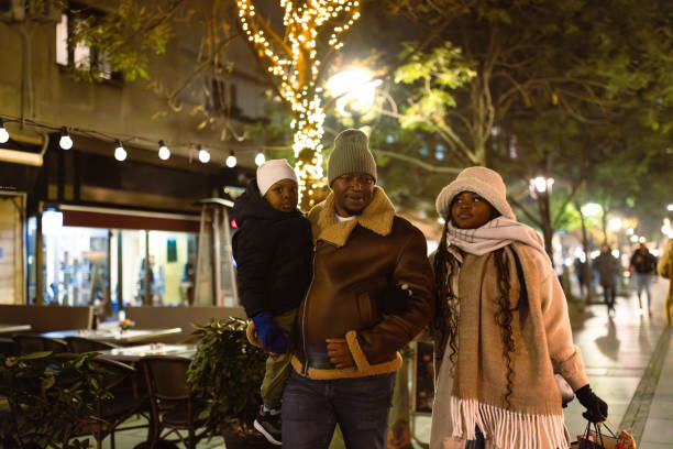 istock Family Enjoying Evening Walk 2185079267