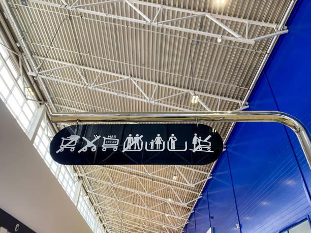 istock A sign in a building that says axel on it 2185080470