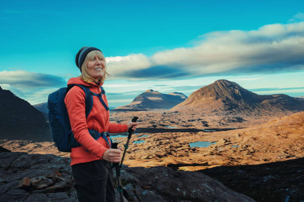 istock Hiking on Beinn Eighe, Scotland 2185080961