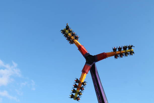 Free picture: fast, spin, amusement park, exhilaration, entertainment ...