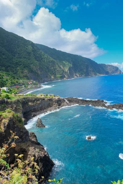 istock Natural pool Madeira Island 2185083841