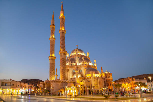 istock Al Sahaba Mosque, (El Mustafa Mosque) in Sharm El Sheikh, Egypt 2185084413