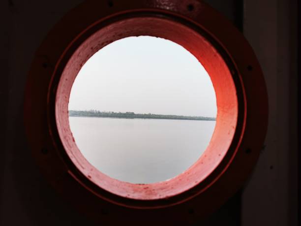 istock round glass window in the ferry toilet 2185084807