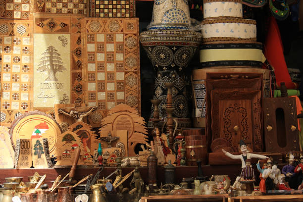 istock Lebanese Souvenirs in Byblos Souk 2185087987