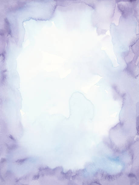 istock Puple Watercolor Background  Abstract Gradient Pastel Wash Brush Stroke in Pastel Soft Red 2185090041