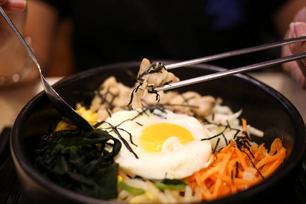 Korean Dishes - Bibimbap