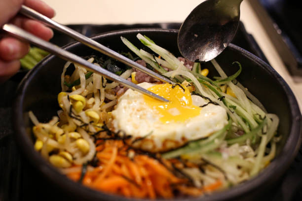 Korean Dishes - Bibimbap