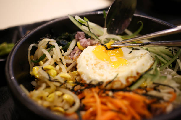 Korean Dishes - Bibimbap