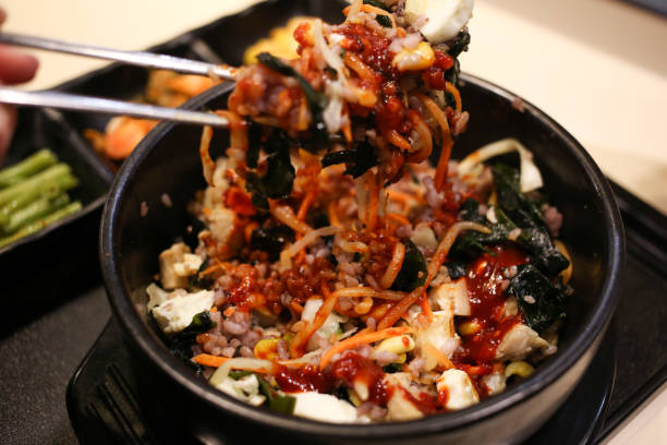 Korean Dishes - Bibimbap