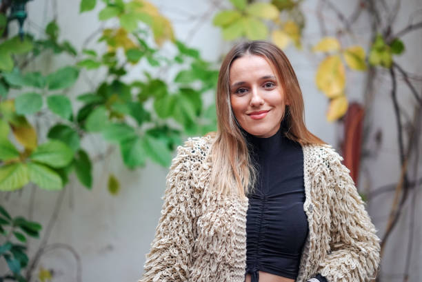 Autumn Themed Woman Portrait