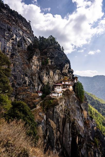 istock Tiger's Nest Monastery on a cliff in Bhutan. 2185108975