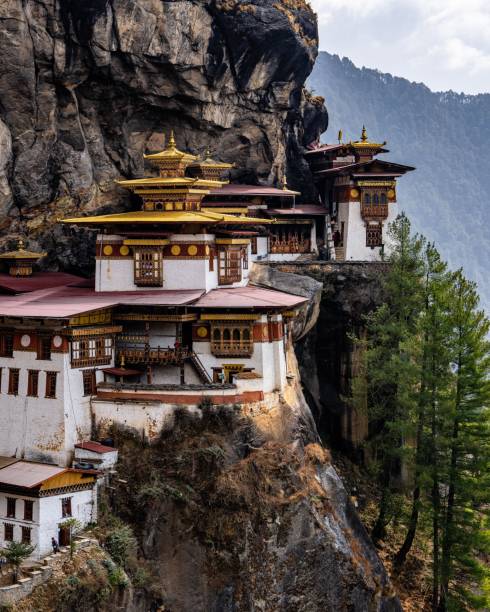 istock Tiger's Nest Monastery on a Cliff in Bhutan 2185108983