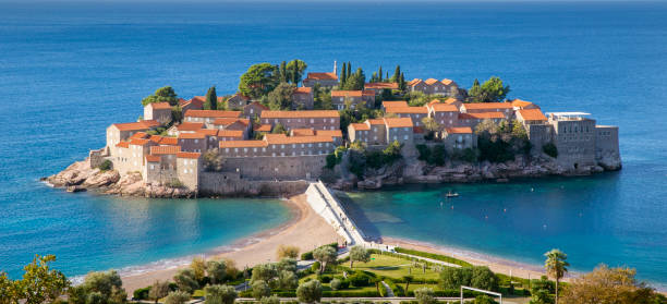 istock Saint Stefan village near Budva, Montenegro 2185111051