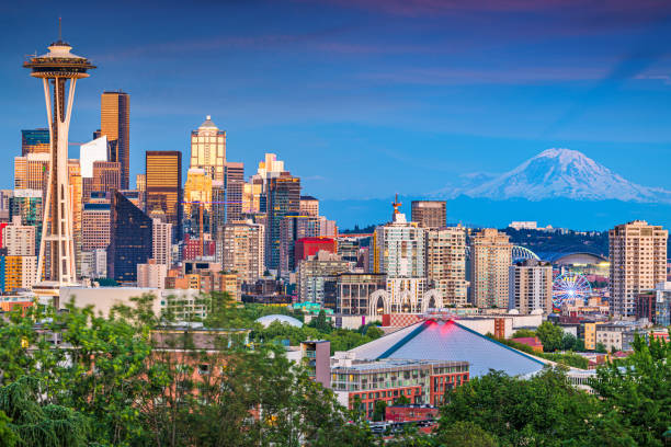 istock Seattle, Washington, USA Downtown City Skyline 2185111586