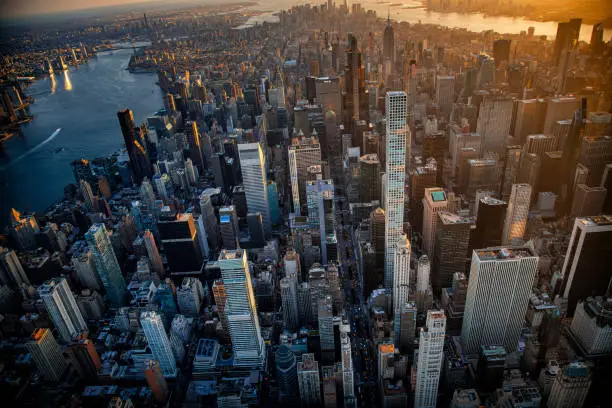 Manhattan Island Aerial Manhattan Island Aerial