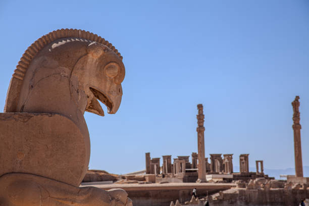 istock Ancient Relief GriffinSculpture at Persepolis, Iran 2185117404