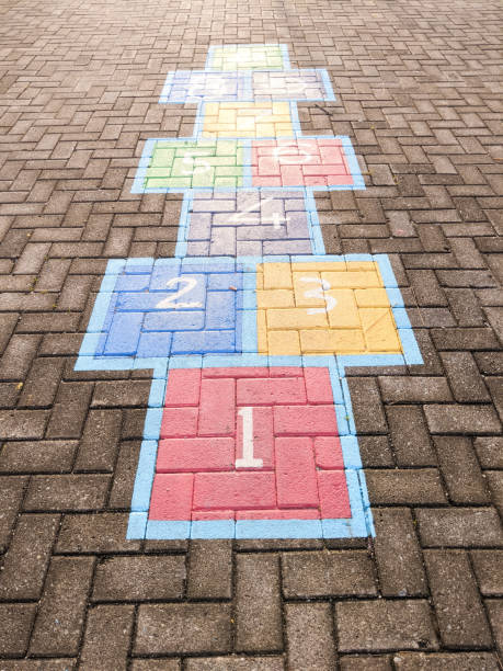 istock Hopscotch colorful paving stones 2185119484