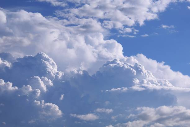 istock Mixed types of clouds in the sky 2185119923