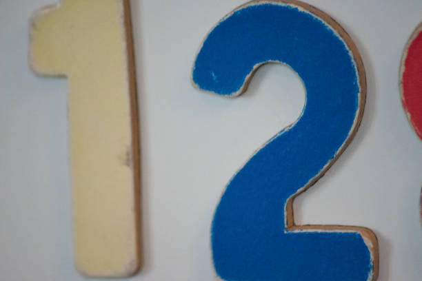 istock Colorful Magnetic Numbers on a White Board 2185124382