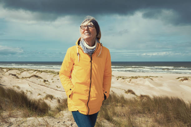 istock Walking the Dutch coast at Petten. 2185128804
