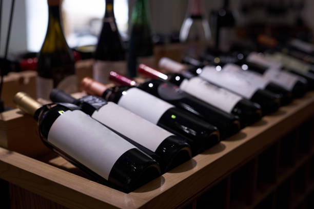 istock Bottles of Aged Red Wine 2185139459