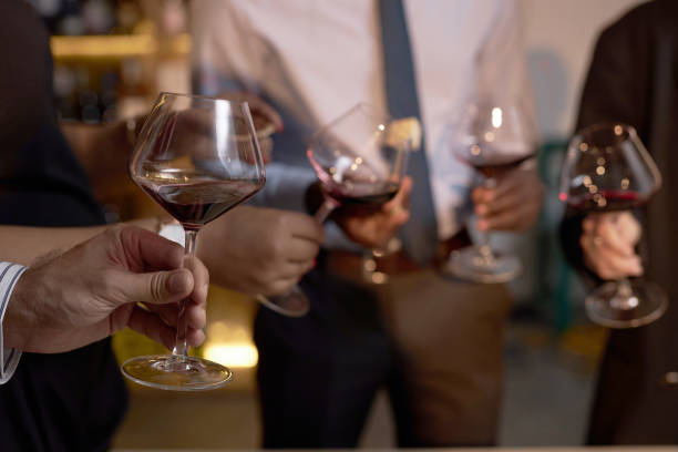 istock Sommeliers Holding Glasses 2185140750