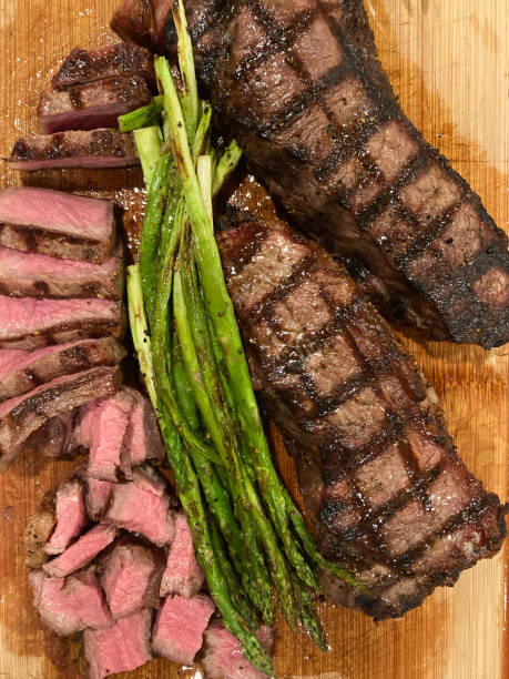 istock Grilled Prime New York Steaks 2185159360