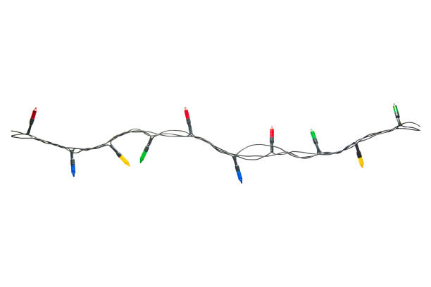 istock String of Christmas lights isolated on white background With clipping path 2185174839