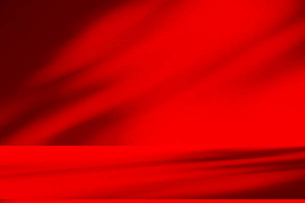 red texture of fabric textile, abstract image for fashion cloth design background