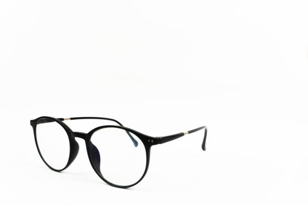 istock classic style glasses on white isolated background. 2185192423