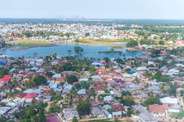 istock The Zanzibar coastline from the Air 2185196798
