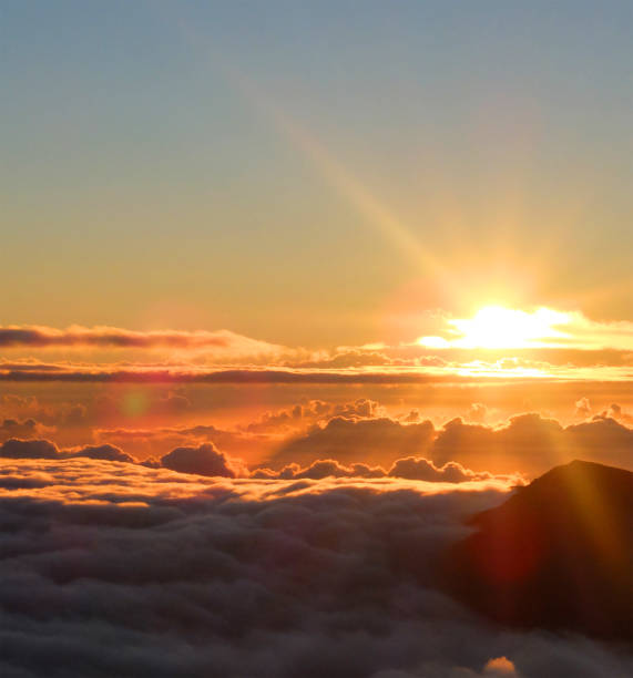 istock Beautiful sunrise scenery, Mountain sunset, beautiful sunrise and sunset scenery 2185197033