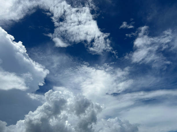 istock Caribbean dramatic sky clouds hours before a tropical storm hurricane 2185209859