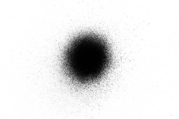 istock Spraying black aerosol on a white background. Black powder isolated on white background.Black spray paint. Black form of spray paint isolated on white background. 2185210149