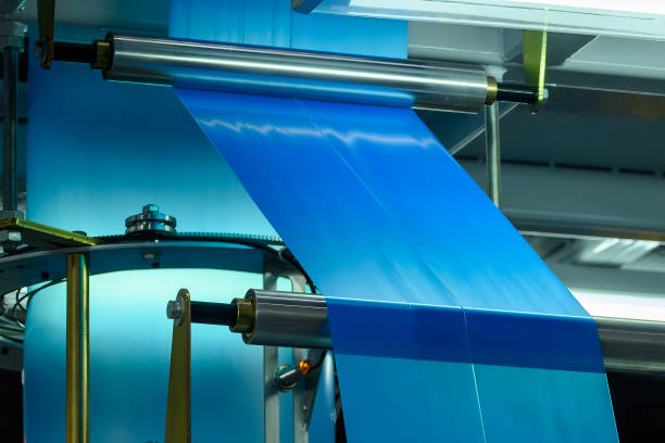istock The mass production of plastic bags. 2185212821