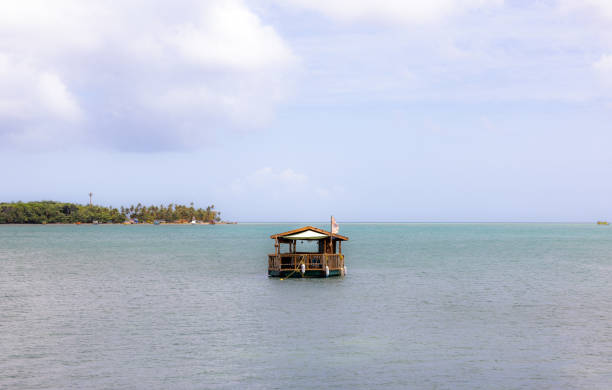 Tobago breath taking pigeon point beach