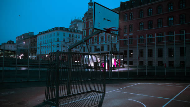 istock Basketball court 2185221939