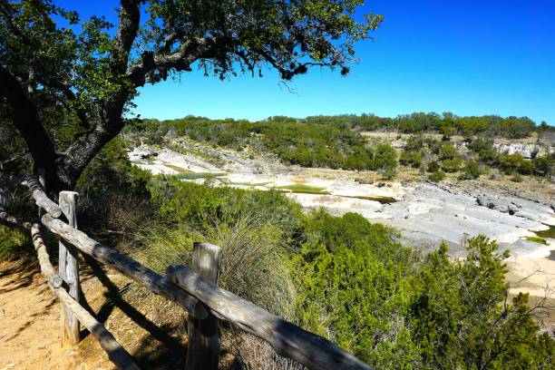 istock The Pedernales River flows, erodes, and channels through Hill Country Limestone creating dramatic pools, falls, and springs at Pedernales Falls State Park near Austin Texas in  Travis County 2185223761