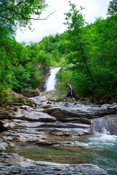 istock Man hiking in nature 2185226464