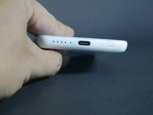 istock plug in type c usb charger to a power bank 2185227130
