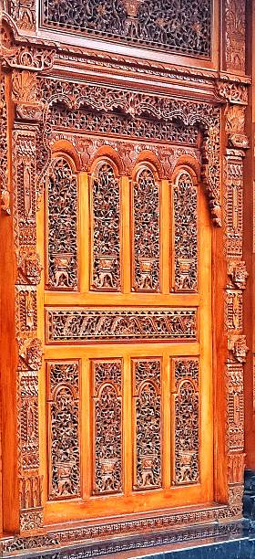istock Javanese traditional wood carving 2185230155