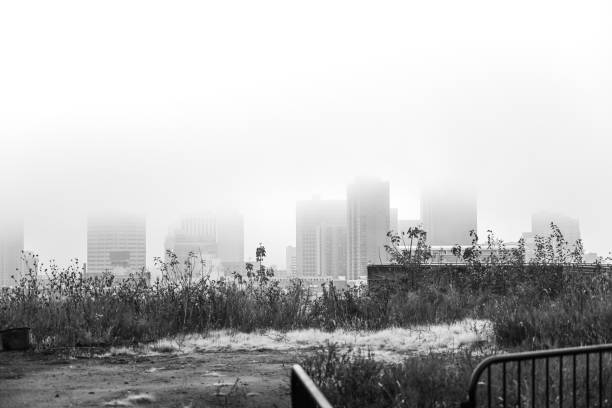 Creative Foggy Skyline St. Paul Minnesota