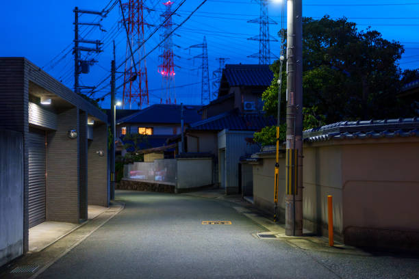 istock Material from the alleyways at night. 2185235380