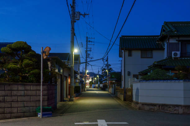 istock Material from the alleyways at night. 2185235413
