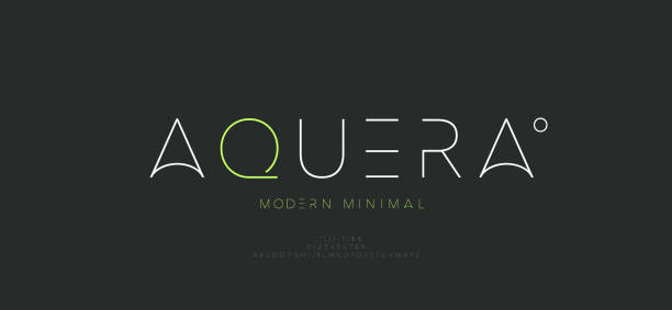 stockillustraties, clipart, cartoons en iconen met modern minimal logo alphabet font. abstract scifi science futuristic typography sport, technology, fashion, digital, future creative logos fonts. vector illustration - lettertype