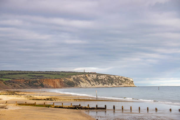 istock Culver Cliff from Sandown beach.  Isle of Wight, UK 2185241552
