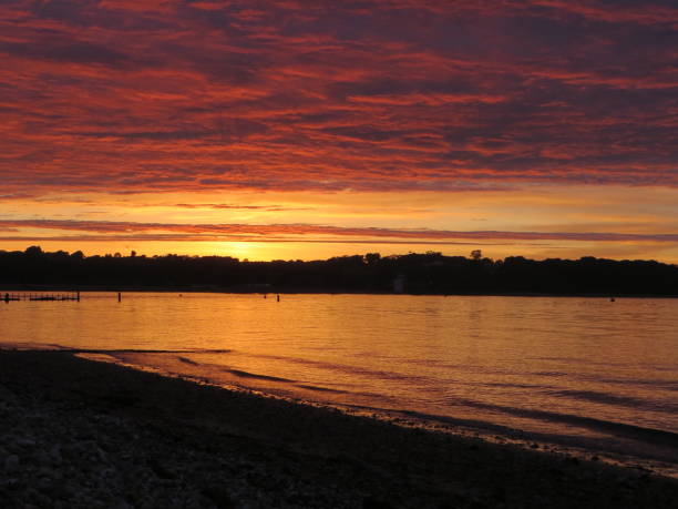 Sunset on the Isle of Wight