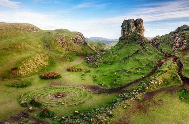 istock Fairy Glen Skye Island Scotland landscape summer colors 2185242907
